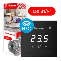 Комплект Thermomat TVK-130 + Thermoreg TI-700 NFC Black