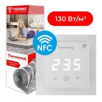 Комплект Thermomat TVK-130 + Thermoreg TI-700 NFC White